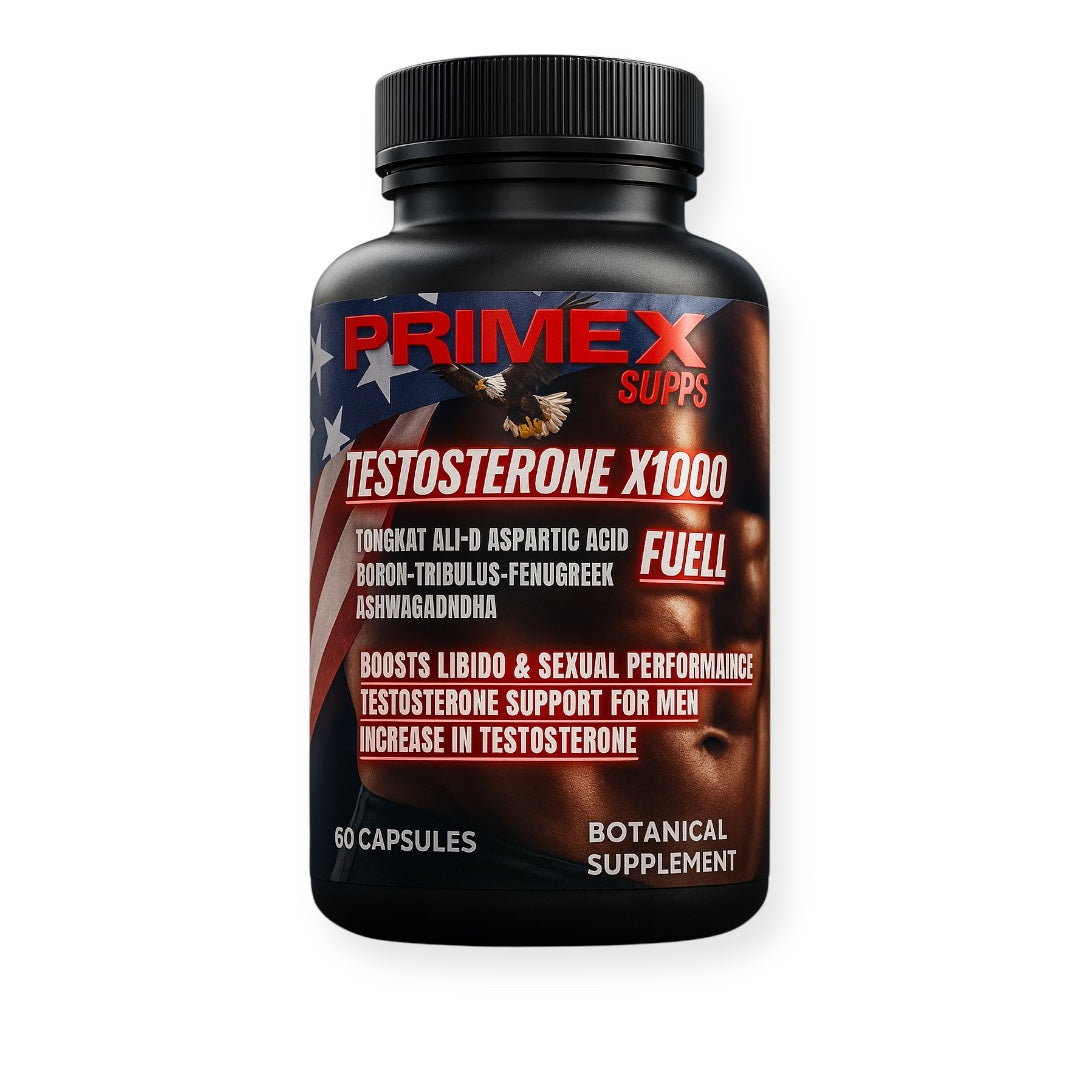 Primexsupps TESTOSTERONE X1000 FUELL 60 KAPSÜL