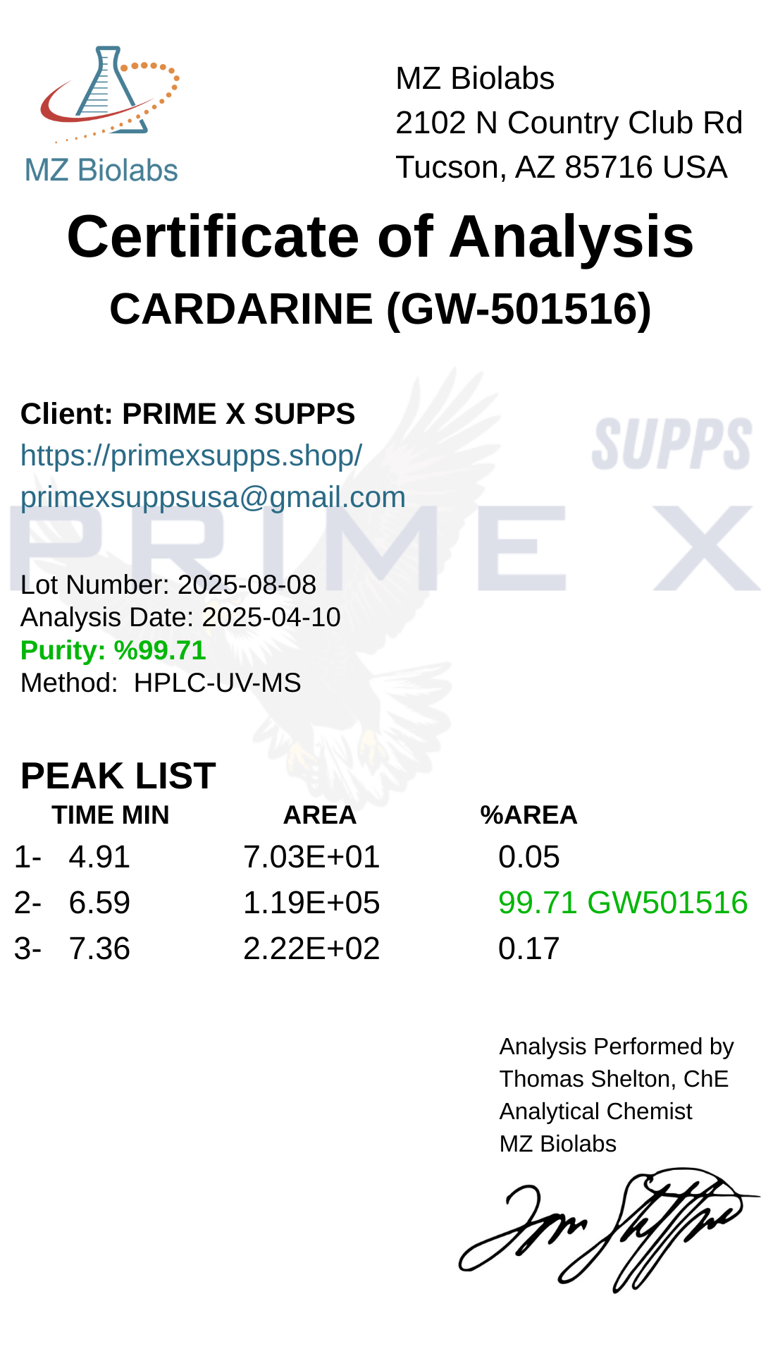 CARDARINE GW-501516 SARMS YAĞ YAKICI SARMS
