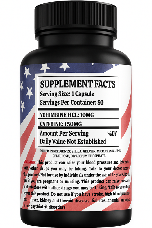 Yohimbine Hcl 60 Kapsül Primexsupps