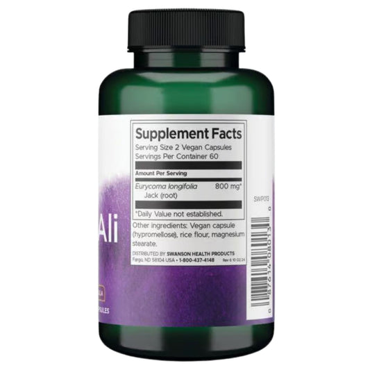 SWANSON Tongkat Ali 120 Kapsül 400 MG