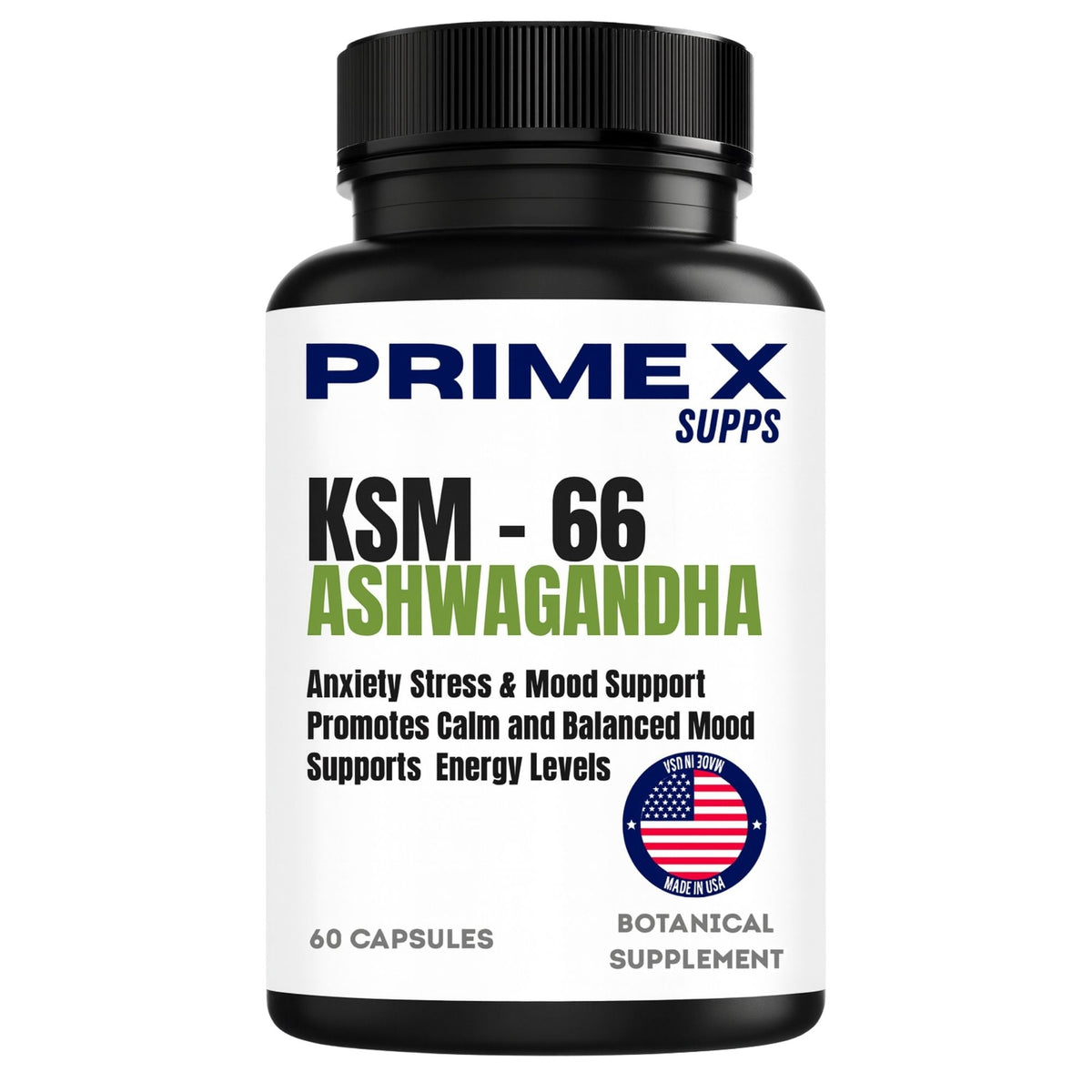 Primexsupps KSM - 66 ASHWAGANDHA 60 KAPSÜL