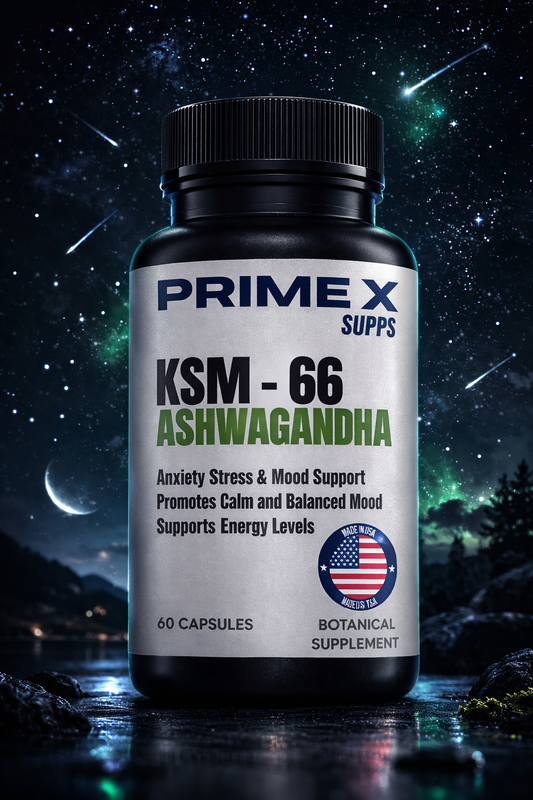 Primexsupps KSM - 66 ASHWAGANDHA 60 KAPSÜL
