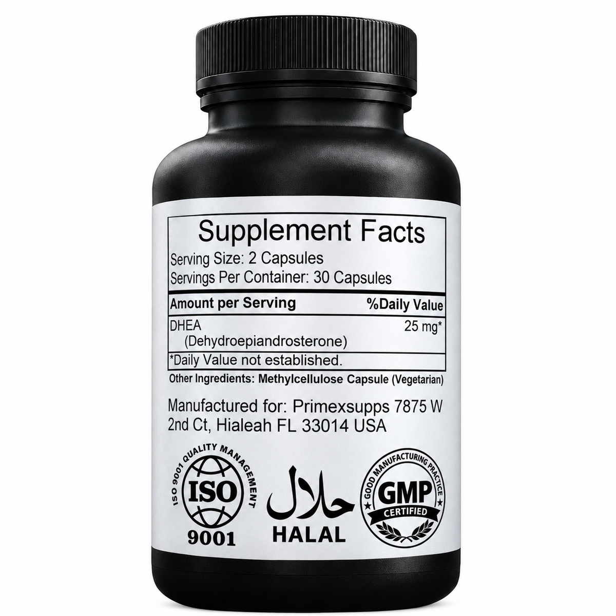 Primexsupps Dhea 25 MG 60 Kapsül