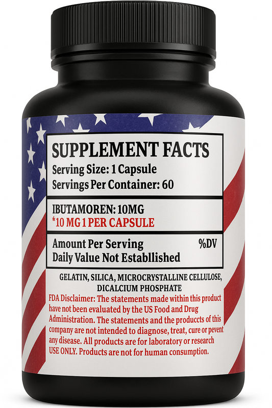 MK-677 SARMS IBUTAMOREN 60 KAPSÜL IGF-1 GROWTH