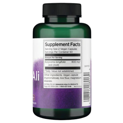 SWANSON Tongkat Ali 120 Kapsül 400 MG