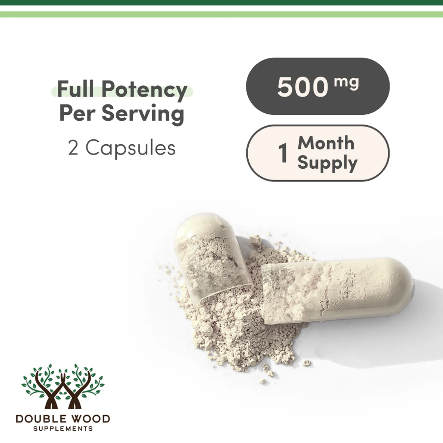 Tudca Double Wood 500 MG 60 Kapsül Tauroursodeoxycholic Acid (TUDCA) Supplement